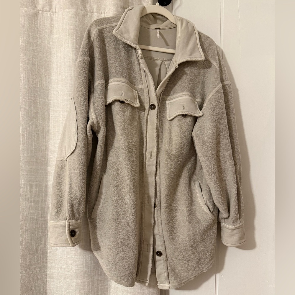 Free People Oversized Ruby Jacket